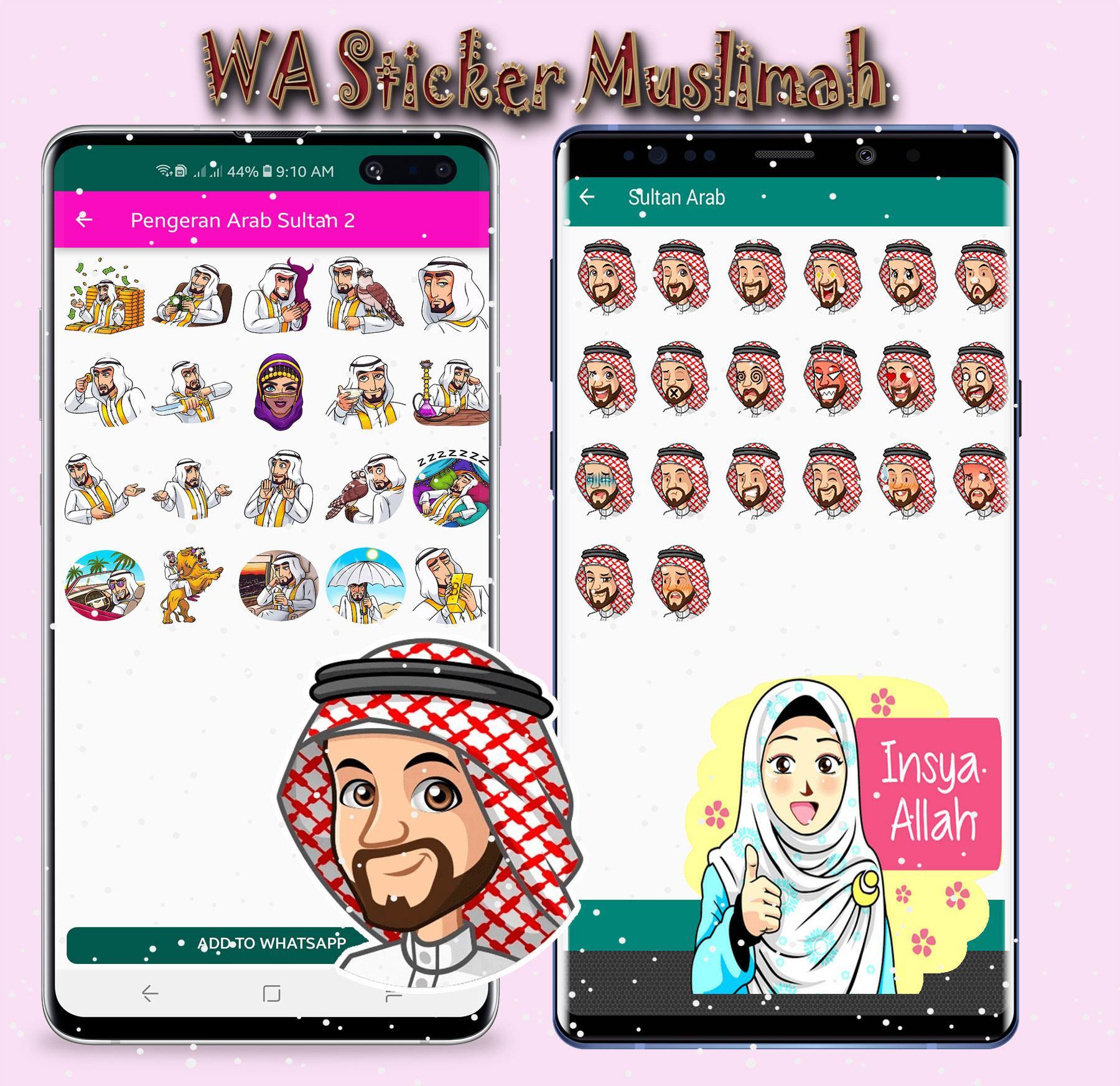 Stiker Emoji Muslimah