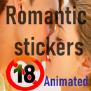 Romantic stickers Kiss Girls APK