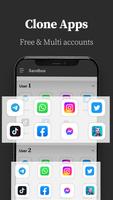 マルチアカウント: アプリのクローン スクリーンショット 1
