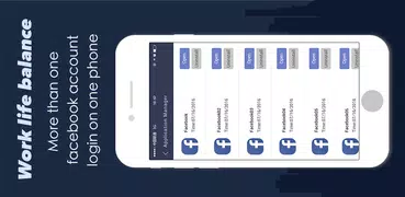 Multiple Accounts for Facebook: Dual App & 2 fb