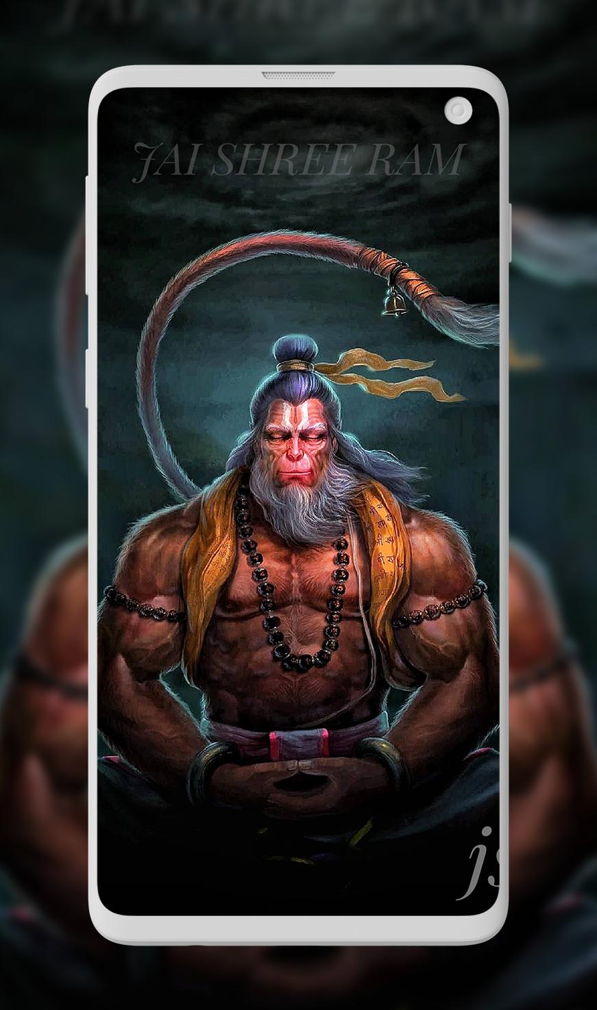 下载Hanuman HD Wallpaper - Bajrangbali Wallpaper HD的安卓版本