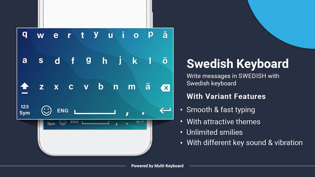 Descarga de APK de Swedish Keyboard para Android