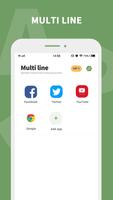 Multi Line: Dual Line & Multiple Line Accounts App পোস্টার