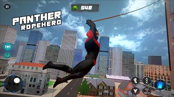 Multi Panther Rope Hero: Miami captura de pantalla 1