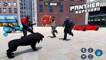 Multi Panther Rope Hero: Miami screenshot 3