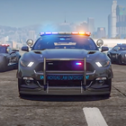Police Car Chase Games Offline icône