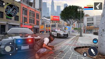 Police Car Chase Games Offline Affiche
