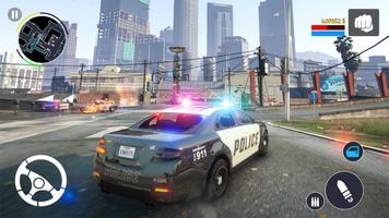 Police Car Chase Games Offline capture d'écran 1