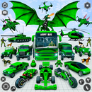 Dragon bus robot voiture jeu APK