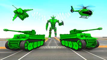 Army Tank Game Robot Car Games screenshot 1