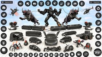 juego de robot tigre animal Poster