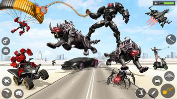 juego de robot tigre animal captura de pantalla 1