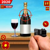 Crazy Bottle Shooting أيقونة