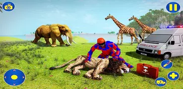 speed hero multi animal  robot rescue