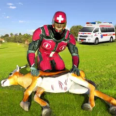 download speed hero multi animal  robot rescue APK