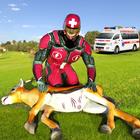 speed hero multi animal  robot rescue icône