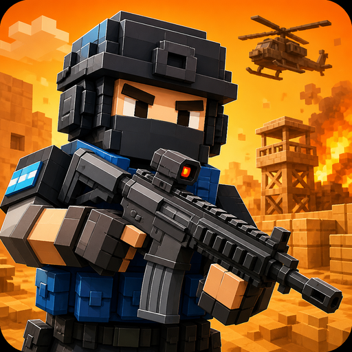 Advanced Blocky Combat SWAT