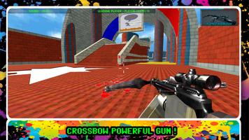 Blocky Gun Paintball скриншот 2