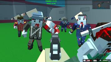 Blocky Gun Warfare Zombie تصوير الشاشة 1