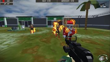 Combat Pixel Zombie Survival capture d'écran 2