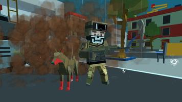 Blocky Combat Swat Zombie 1 Poster