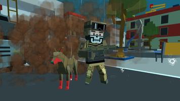 Blocky Combat Swat Zombie 1 poster