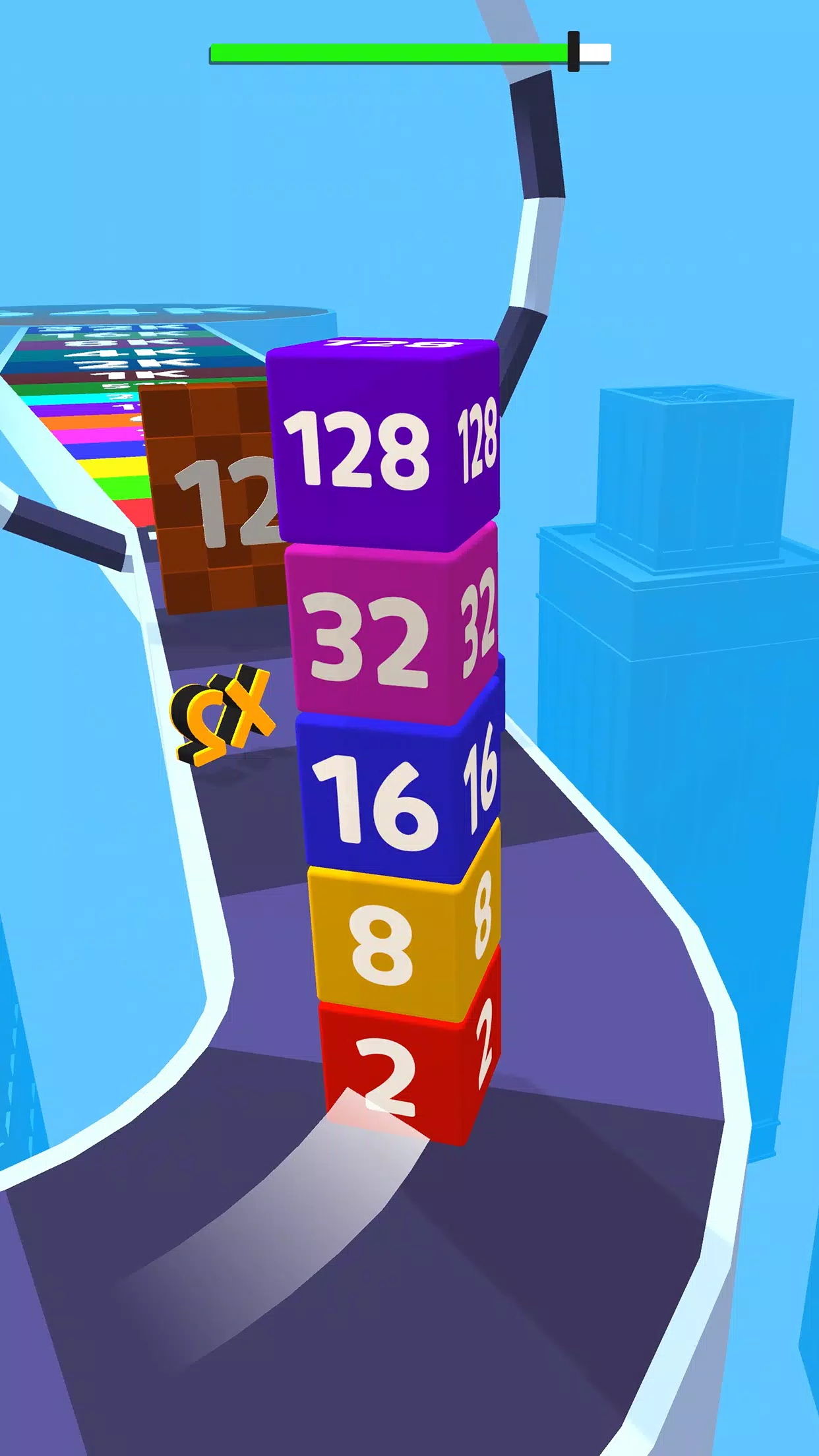 Cube 2048 - Play Cube 2048 On Foodle