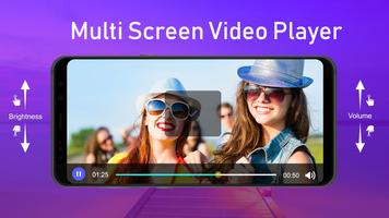 Hd Video Player : Multi Screen Video Player capture d'écran 3