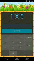 Multiplication Table capture d'écran 1