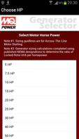 MQ POWER Generator Selector پوسٹر