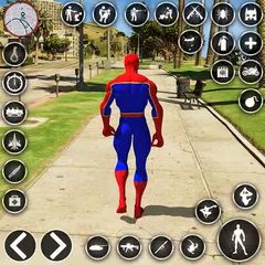 download Spider Robot Hero Car Games XAPK