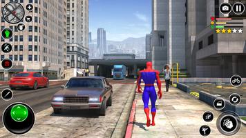 Spider Robot Hero Car ポスター