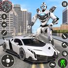 Robot Car Transform Car Game icono