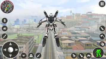 Robot Car Transform Car Game captura de pantalla 3
