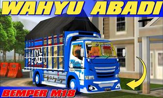 Mod Wahyu Abadi Truk Bussid screenshot 3