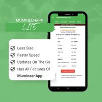 MumineenApp Lite स्क्रीनशॉट 1
