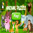 Baby Animal Puzzle Game: kids animal game icon
