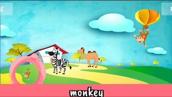Baby Animal Puzzle Game: kids animal game poster