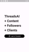 ThreadsAI: Write Viral Content poster