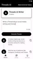 ThreadsAI: Write Viral Content screenshot 1