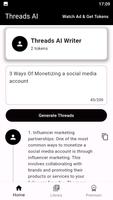ThreadsAI: Write Viral Content capture d'écran 3