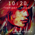 Girl Art Pattern Lock Screen
