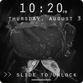 Black Roses Lock Screen