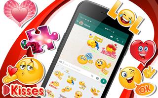 💕😍WAStickerApps animated stickers for Whatsapp poster