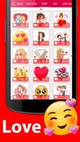 💕 WAStickerApps d'amour stickers pour Whatsapp capture d'écran 1