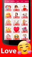 💕😍 WAStickerApps 사랑 스크린샷 1