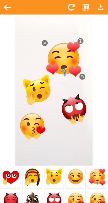 Emoji maker stickers procreate, EmojiSet stickers screenshot 5