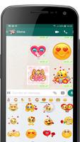 Emotikon emoji WAStickerApps penulis hantaran