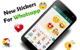 😊WAStickerApps emojis stickers for whatsapp poster
