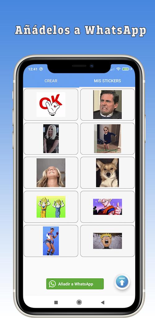 Descarga de APK de Crear stickers animados para Android Descarga de APK de Crear stickers animados para Android